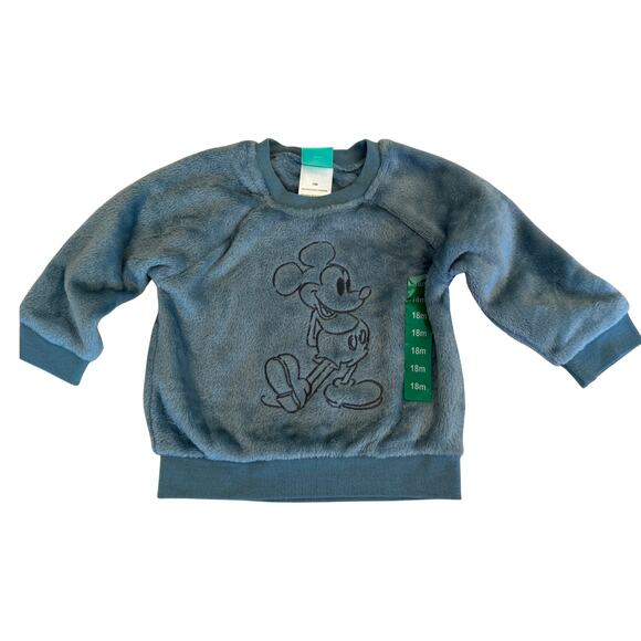 NEW Disney Mickey Onesie + Pants + Sweatshirt - 18 Months - Picture 7 of 9